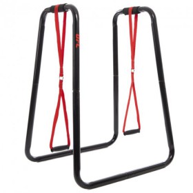 Еквалайзер тренувальний UFC Dip Station з еспандером, код: UHA-69399-S52