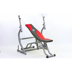 Тренажер Лавка атлетична Zelart BH1159 Silver (PS02003)