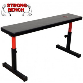 Лавка для жиму з регулюванням висоти WCG-101 'Strong Bench' Чорна