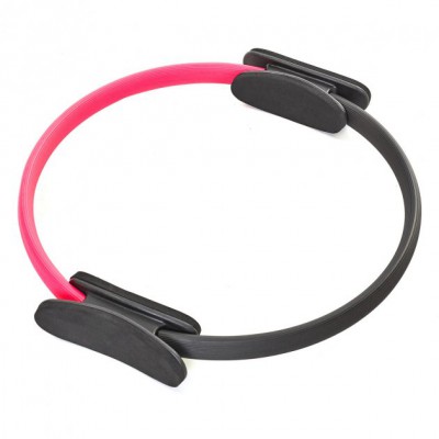 Кільце для пілатесу Zelart Pilates Ring 6399 діаметр 38 см Pink-Black