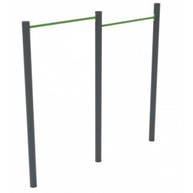 Воркаут турнік подвійний TiLand, 10.8 х 269.8 х 250 см