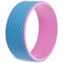 Колесо для йоги масажне кільце для йоги Zelart Fit Wheel Yoga 2438 Light Blue-Pink