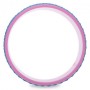 Колесо для йоги масажне кільце для йоги Zelart Fit Wheel Yoga 2438 Light Blue-Pink