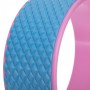 Колесо для йоги масажне кільце для йоги Zelart Fit Wheel Yoga 2438 Light Blue-Pink