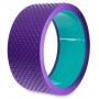 Колесо для йоги масажне кільце для йоги Zelart Fit Wheel Yoga 2436 Purple-Mint