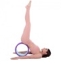 Колесо для йоги масажне кільце для йоги Zelart Fit Wheel Yoga 2436 Purple-Mint