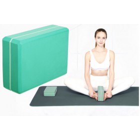 Блок для йоги Eva 23х15х7,5 Бірюзовий 1586312