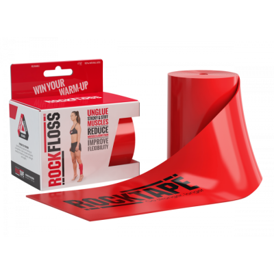 Эластичная лента RockFloss Red от RockTape 10м*5см