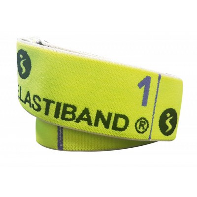 Еспандер для фітнесу Sveltus Elastiband жовтий, 10 кг + QR код (SLTS-0005)