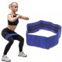 Гумка для фітнесу Bavar Sport тканинна Light синя