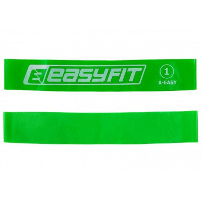 Гумове кільце для фітнесу EasyFit 1 (2.5 кг) TNS-EF-1 (гумова петля, латексна стрічка опору, кільце для йоги на ноги)