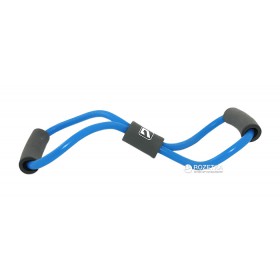 Еспандер вісімка LiveUp Latex Soft Expander 0.6x1.2х120 см H Blue-Grey (LS3202-Hb)
