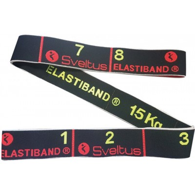 Еспандер для фітнесу Sveltus Elastiband 15 кг чорний (SLTS-0143)