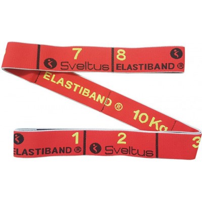 Еспандер для фітнесу Sveltus Elastiband 10 кг червоний (SLTS-0142)