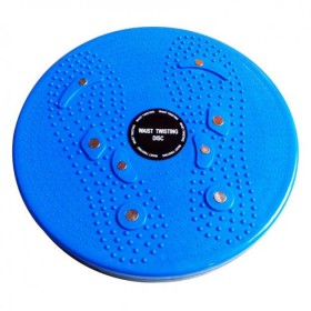 Диск здоров'я з магнітною терапією і еспандером FIGURE TRIMMER Blue