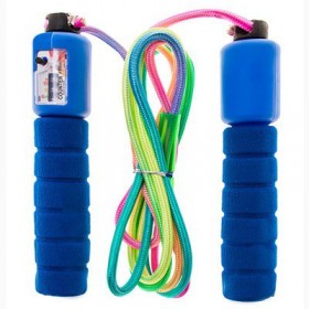 Скакалка Ironmaster со счетчиком синяя