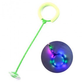 Скакалка на ногу, зеленый SK