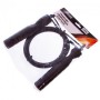 Скакалка скоростная с подшипником и PVC жгутом Zelart My Fit 5727 3 м черная