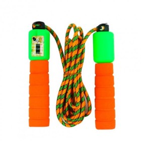 Скакалка з лічильником стрибків дитяча 2.4м регульована