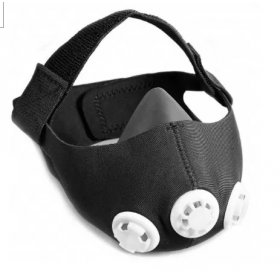 Дихальний девайс для силових тренувань та бігу, в чохлі з карабіном