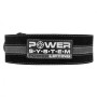 Пояс для пауерліфтингу Power System PS-3800 PowerLifting шкіряний Black/Grey Line L