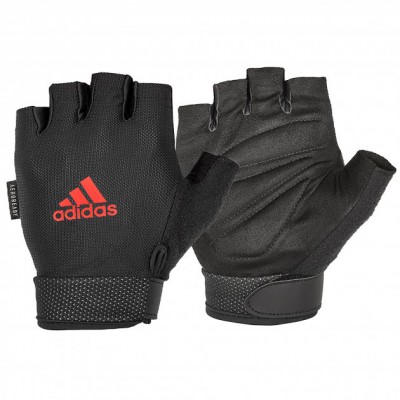 Рукавички для фітнесу Adidas Training S Чорні (ADGB-12413)