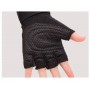 Рукавички GLOVES безпалі XL чорний червоний 03699