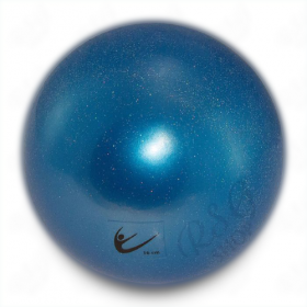 М'яч Tuloni 16 см Синій з напиленням