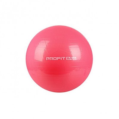 М'яч для фітнесу та гімнастики Profi Ball 75 см (Фітбол) Червоний (GB 0383)