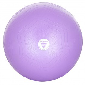 Фітбол зміцнень LivePro anti-burst core-fit exercise ball 55 см фіолетовий