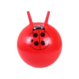 Дитячий фітнес м'яч із ручками, 40 см червоний