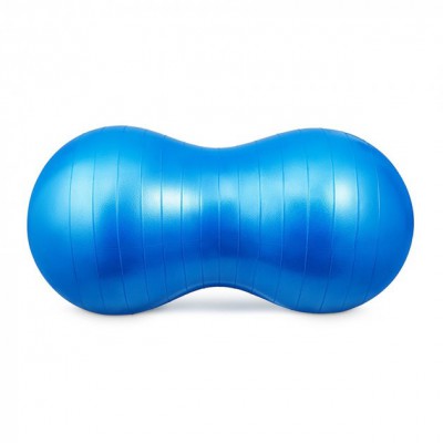 М'яч для фітнесу (арахіс) 4FIZJO Air Ball Peanut 45 x 90 см Anti-Burst 4FJ0283 Blue