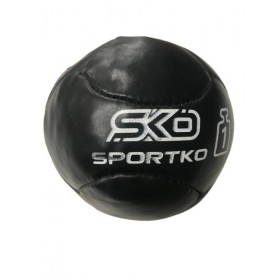 М'яч Медбол Sportko Шкіра 1кг