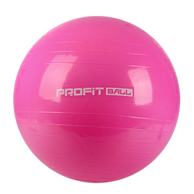 М'яч для фітнесу-85см MS 0384 Profi малиновий (BAM00707)