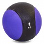 М'яч медичний медбол Record Medicine Ball C-2660-1 1кг синій