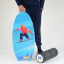 Балансборд Ex-board Surf Snowboard чорний валик 16 см литий (ex71)