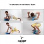 Балансборд Shark (Balance Board Training System) з прогумованим роллером