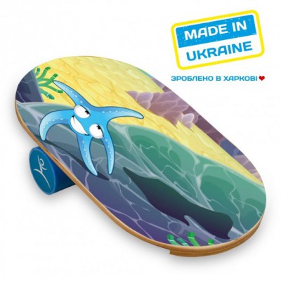 Дитячий балансборд Starfish (Kid Balance Board Training System) з роллером