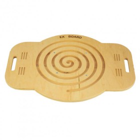 Дитячий балансборд Ex-board Спіраль колір дерево (ex41)