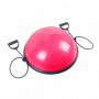 Балансувальна платформа BOSU (60 см) з двома еспандером Pink (SS6037-2 Pink)