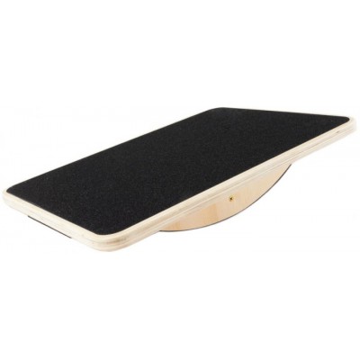 Платформа балансувальна ProSource Wooden Rocker Board дерев'яна Чорна (ps-1084-wbb-rct)