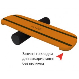 Балансборд SwaeyBoard Оранжевий 10 см валик