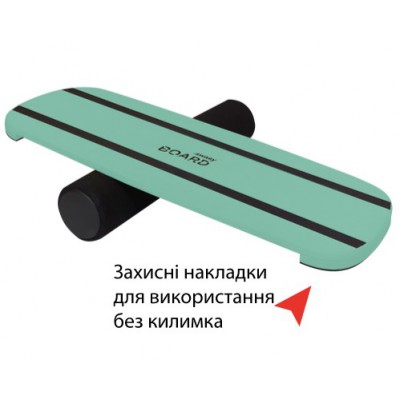 Балансборд SwaeyBoard Бірюзовий 10 см валик