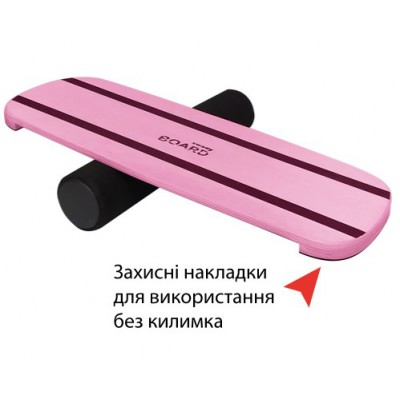 Балансборд SwaeyBoard Рожевий 10 см валик