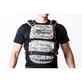 Жилет обважнювач MONKO до 15 кг, камуфляж
