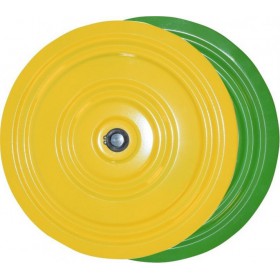 Диск здоров'я Грація металевий d-28см Жовто-зелений (CH-3751)