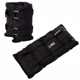 Обтяжувачі-манжети для ніг та рук Springos 2 x 2.5 кг FA0007