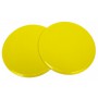 Фітнес-диски для ковзання EasyFit Spike жовті 2 шт Gliding Discs (ковзні тарілки для глайдінгу, ковзні диски, слайдери) EF-GD-Y