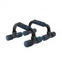 Упоры Dobetters DBT-JF34 Blue + Black для отжиманий от пола стойки для упражнений (SKU_4737-14131)