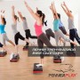 Степ-платформа PowerPlay 4328 2 рівні 10-15 см Чорно-червона (PP_4328_(2)_Black/Red)